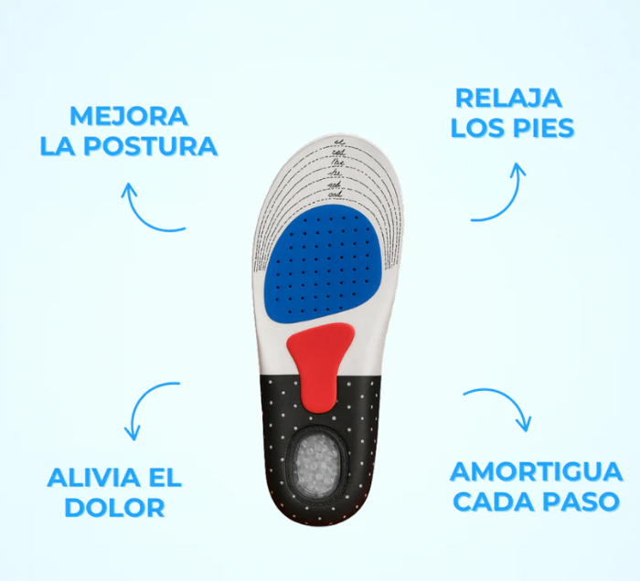 Walké™: Plantilla Ortopédica | Alivia Dolor de Pies (Paga 1 y lleva 2)