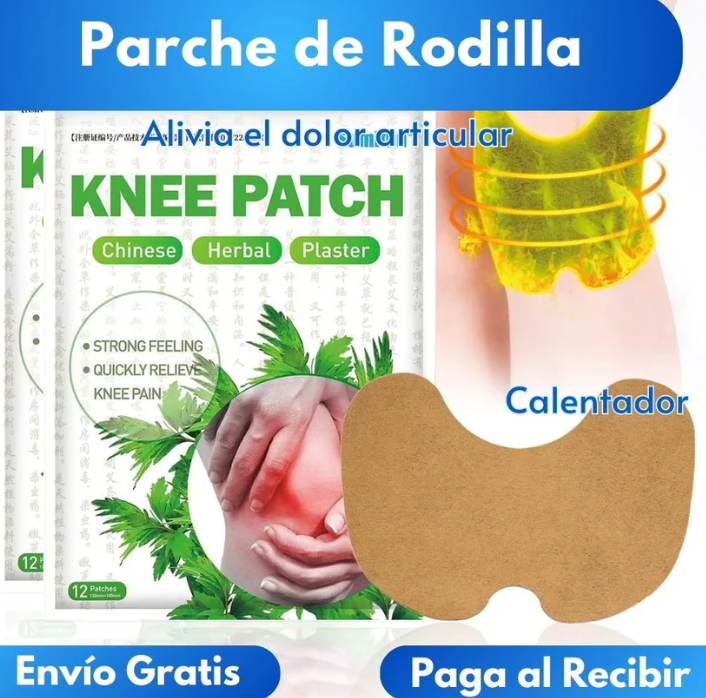 VitalPatch™: Pack de parches Alivio Dolor rodillas y Artrosis