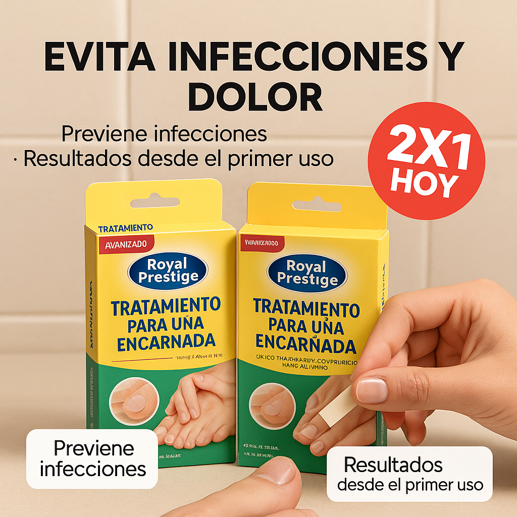 Royal Prestige™ – Elimina Hongos de Uñas SIN Dolor | 2X1 SOLO HOY