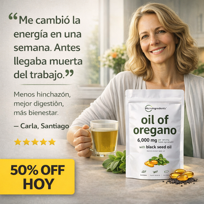 OregaVital™ Bienestar interno y energía diaria | 50% OFF SOLO HOY