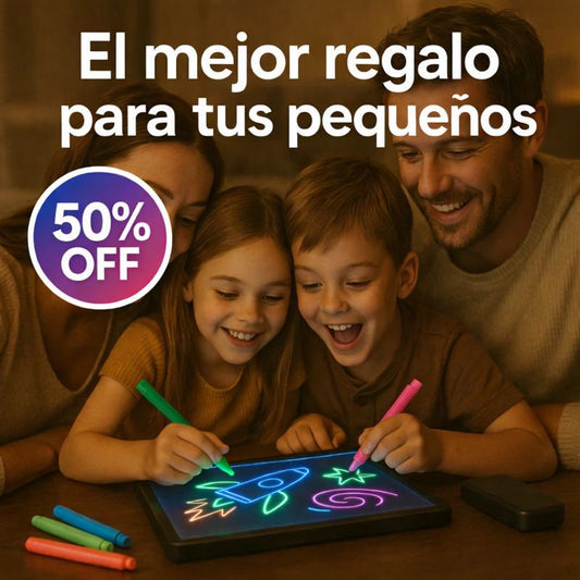 ShinePad™: Sácalos de las pantallas y despierta su creatividad |50% OFF SOLO HOY