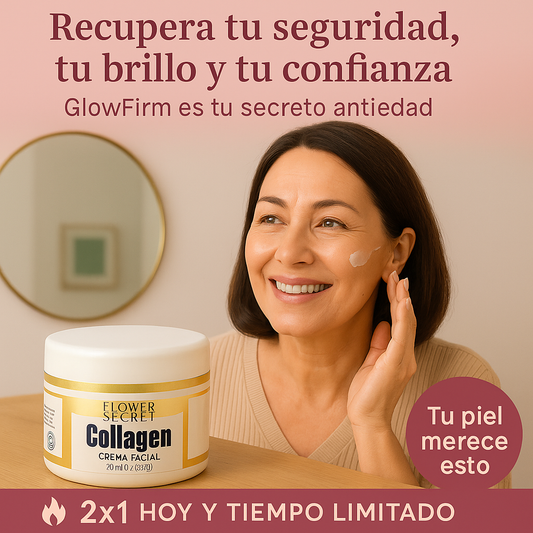 Glow Firm™: No más arrugas | 2X1 SOLO HOY