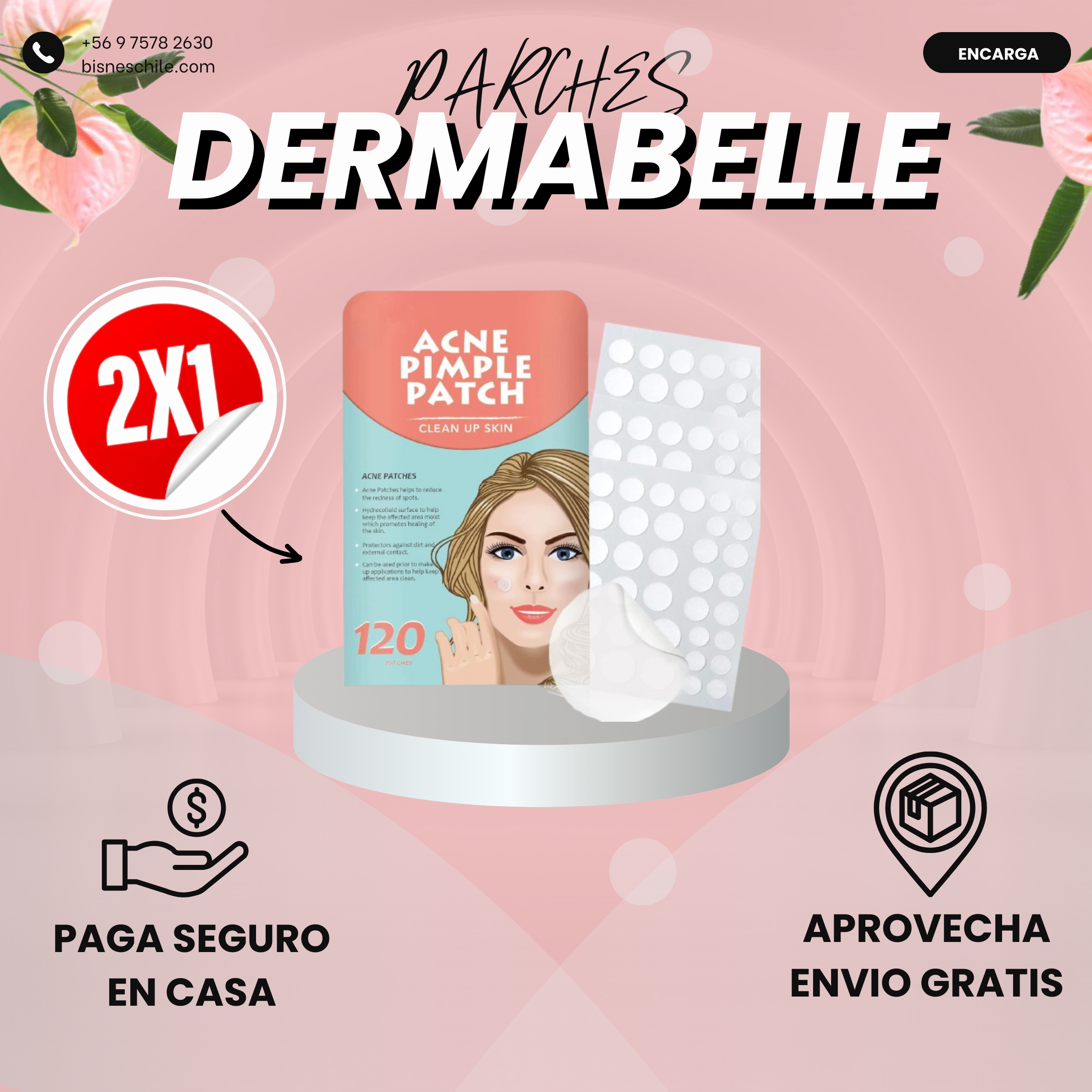 Dermabelle™: Parches Para Acné