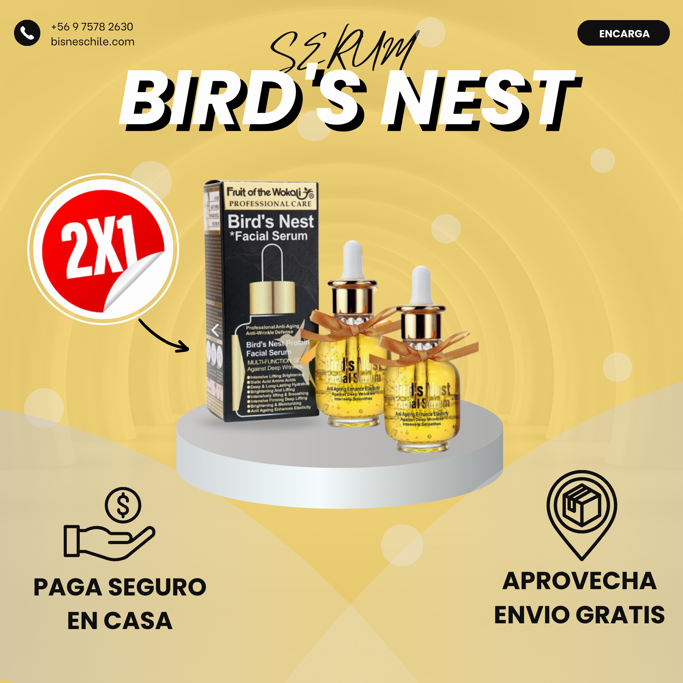 Bird's Nest™: Serum facial