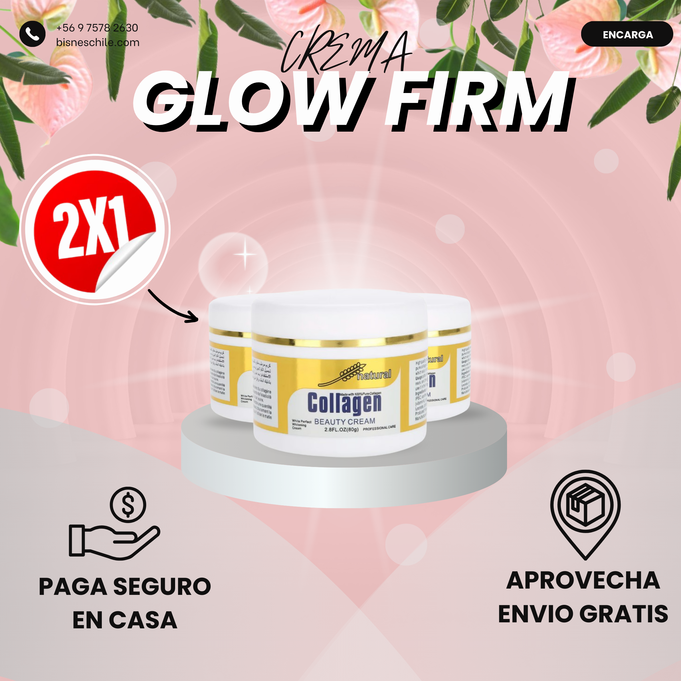 Glow Firm™: Crema Colageno Coreana