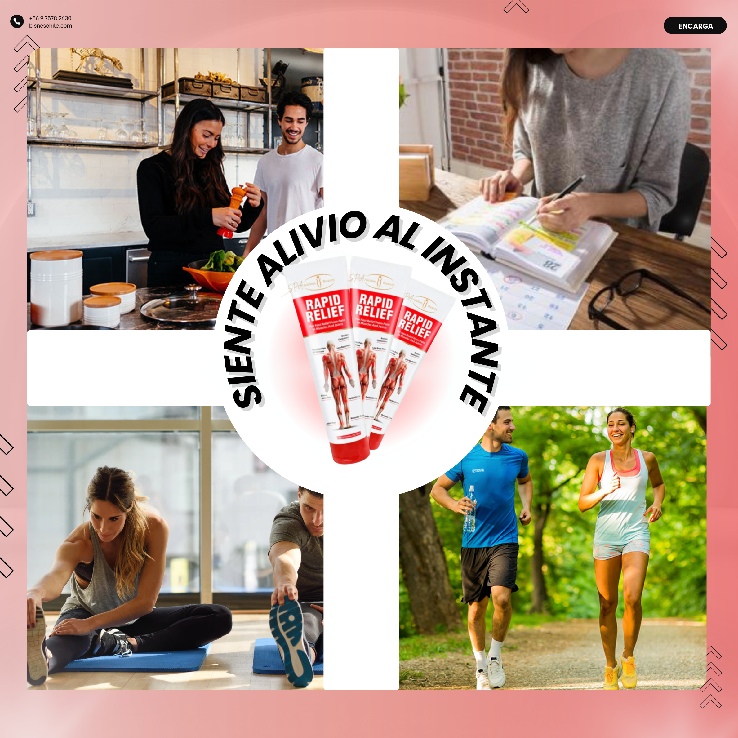 Rapid Relief™: Crema Alivio Dolor Muscular