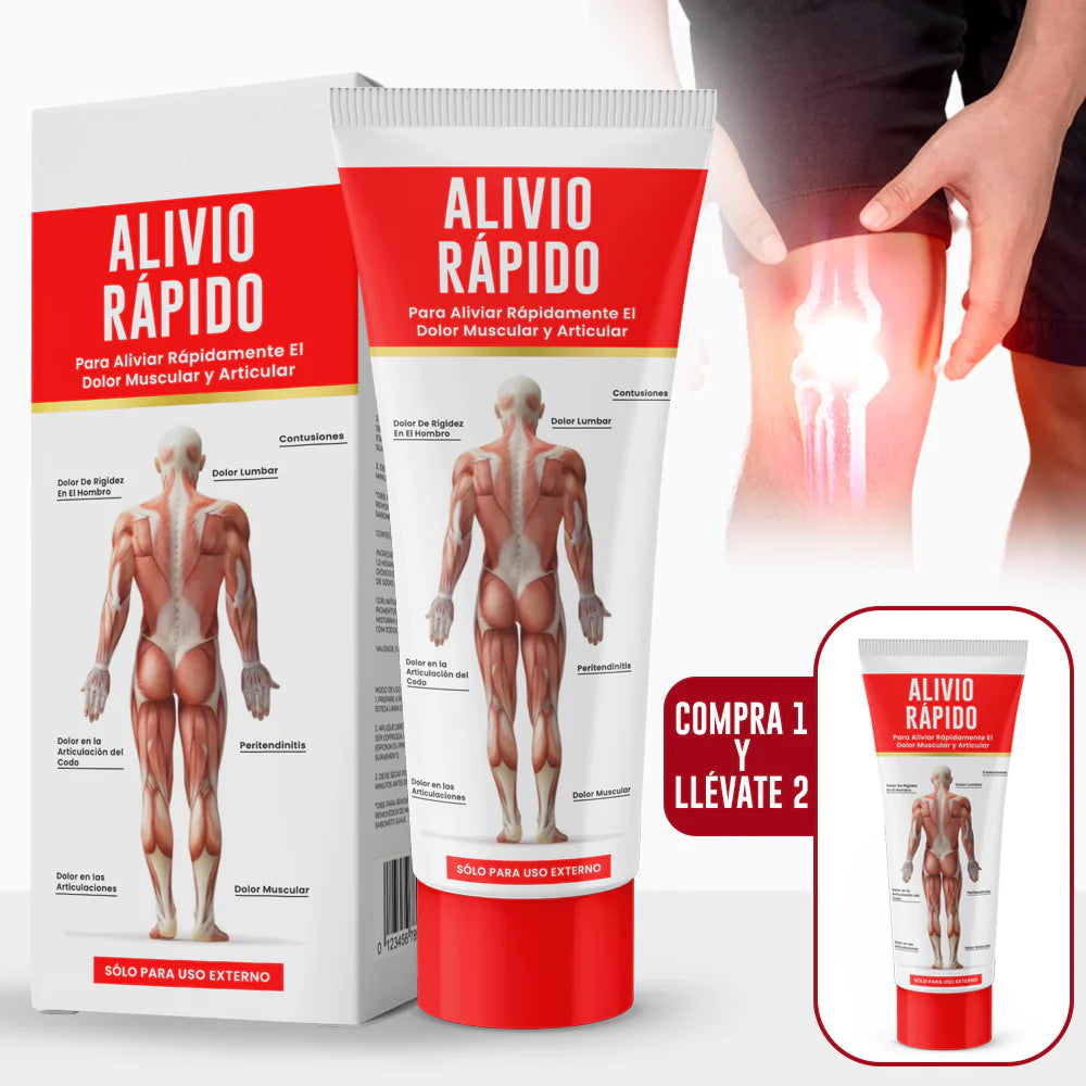 Rapid Relief™: Crema Alivio Dolor Muscular