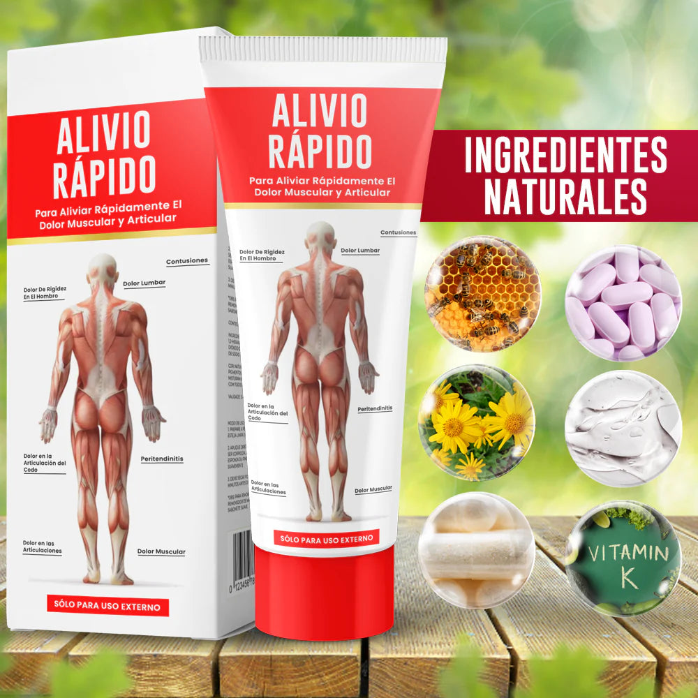 Rapid Relief™: Crema Alivio Dolor Muscular